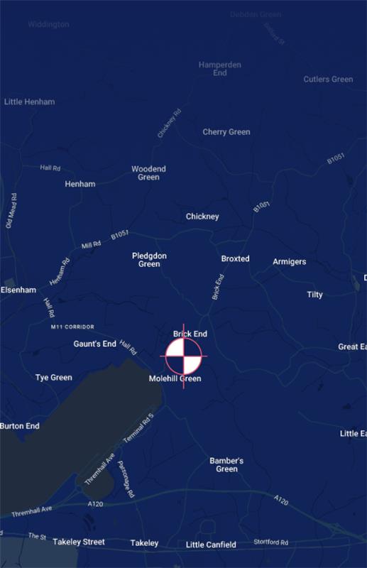 Map of our location